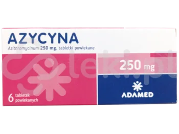 Zdjęcie produktu Azycyna, tabletki powlekane, 250 mg