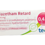 Bazetham Retard, tabletki o przedłużonym uwalnianiu, 0,4 mg