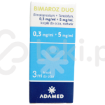 Bimaroz Duo, krople do oczu, 0,3 mg/ml + 5 mg/ml