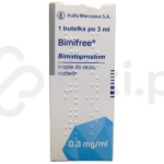 Bimifree, krople do oczu, roztwór, 0,3 mg/ml