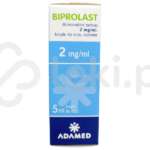 Biprolast, krople do oczu, roztwór, 2 mg/ml