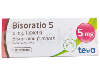 Bisoratio 5, tabletki, 5 mg