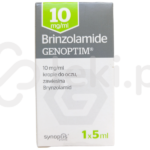 Brinzolamide Genoptim, krople do oczu, zawiesina, 10 mg/ml