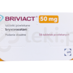 Briviact, tabletki powlekane, 50 mg