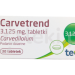 Carvetrend, tabletki, 3,125 mg