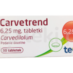 Carvetrend, tabletki, 6,25 mg