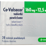 Co-Valsacor, tabletki powlekane, 160 mg + 12,5 mg