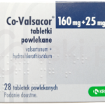 Co-Valsacor, tabletki powlekane, 160 mg + 25 mg