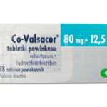 Co-Valsacor, tabletki powlekane, 80 mg + 12,5 mg