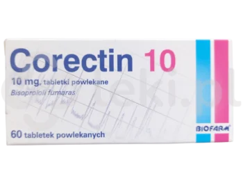 Zdjęcie produktu Corectin 10, tabletki powlekane, 10 mg