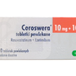 Coroswera, tabletki powlekane, 10 mg + 10 mg