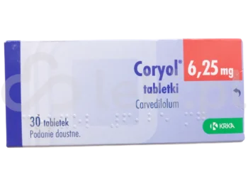 Zdjęcie produktu Coryol, tabletki, 6,25 mg