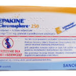 Depakine Chronosphere 250, granulat o przedłużonym uwalnianiu, 72,61 mg + 166,76 mg
