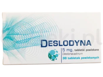 Zdjęcie produktu Deslodyna, tabletki powlekane, 5 mg