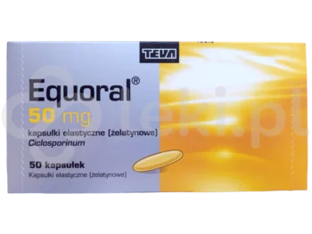 Zdjęcie produktu Equoral, kapsułki elastyczne, 50 mg