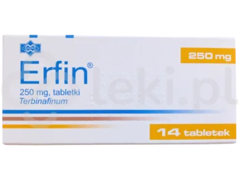 Zdjęcie produktu Erfin, tabletki, 250 mg