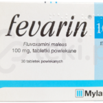 Fevarin, tabletki powlekane, 100 mg