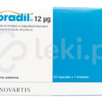 Foradil, proszek do inhalacji w kapsułkach twardych, 12 µg