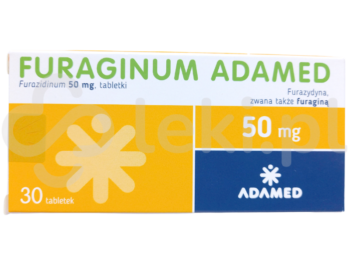 Furaginum Adamed, tabletki, 50 mg
