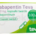 Gabapentin Teva, kapsułki twarde, 100 mg