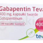 Gabapentin Teva, kapsułki twarde, 400 mg