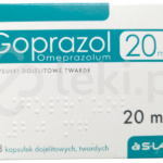 Goprazol 20 mg, kapsułki dojelitowe twarde, 20 mg
