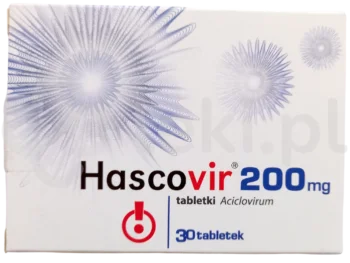 Zdjęcie produktu Hascovir, tabletki, 200 mg