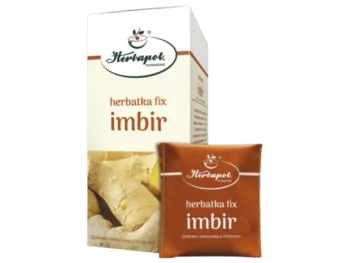 Zdjęcie produktu Herbapol Kraków herbatka fix imbir, herbata w saszetkach
