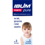 IBUM FORTE PURE na ból i gorączkę, zawiesina doustna, 200 mg/5 ml