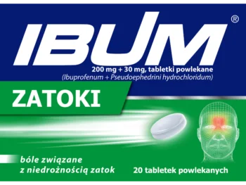 Zdjęcie produktu Ibum Zatoki, tabletki, 200 mg + 30 mg