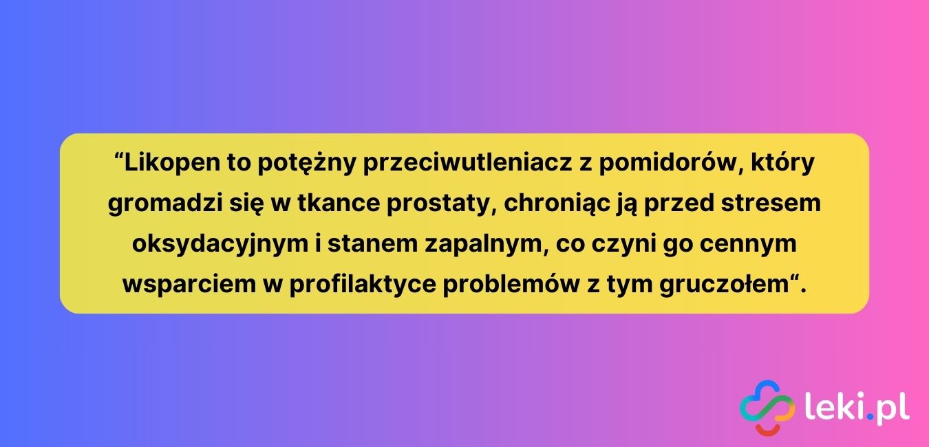 Likopen a prostata (fot. Canva).