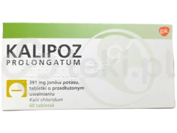 Zdjęcie produktu Kalipoz prolongatum, tabletki o przedłużonym uwalnianiu, 391 mg
