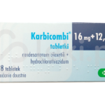 Karbicombi, tabletki, 16 mg + 12,5 mg