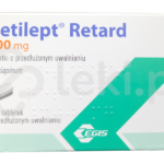 Ketilept retard, tabletki o przedłużonym uwalnianiu, 300 mg
