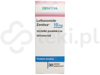 Leflunomide Zentiva, tabletki powlekane, 10 mg