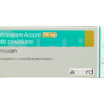 Levetiracetam Accord, tabletki powlekane, 250 mg