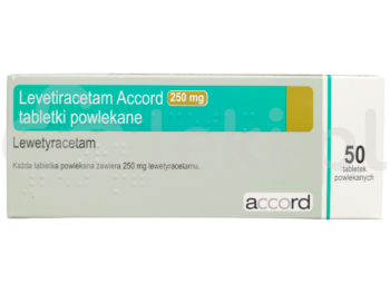 Levetiracetam Accord, tabletki powlekane, 250 mg