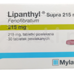 Lipanthyl Supra 215 mg, tabletki powlekane, 215 mg