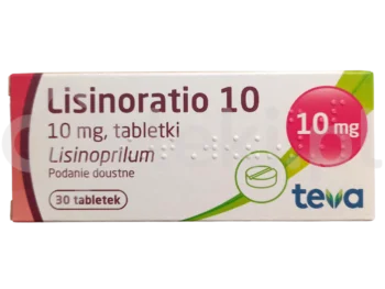 Zdjęcie produktu Lisinoratio 10, tabletki, 10 mg