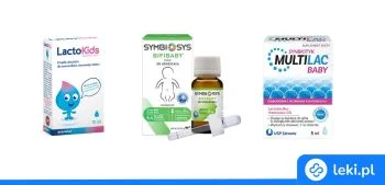 Ilustracja poradnika Probiotyki w kroplach dla dzieci – które wybrać i jak stosować?