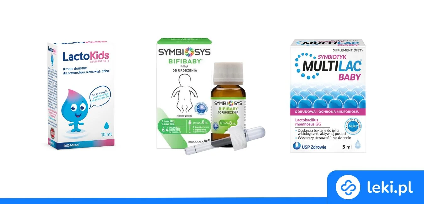Probiotyki w kroplach dla dzieci – które wybrać i jak stosować?