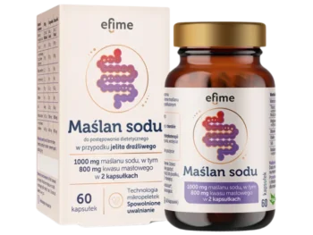 Zdjęcie produktu Efime maślan sodu, kapsułki, 500 mg