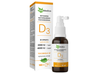 EkaMedica Witamina D3, spray, 50 µg