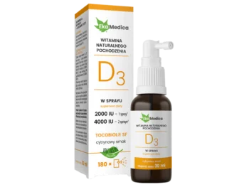 Zdjęcie produktu EkaMedica Witamina D3, spray, 50 µg