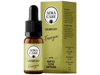 Zdjęcie produktu Aura Care naturalne adaptogeny energia, olejek