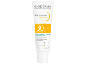 Zdjęcie przedstawia dermokosmetyk Bioderma Photoderm AKN Mat SPF 30, krem.