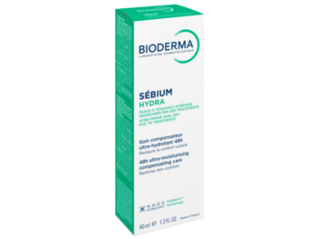 Zdjęcie przedstawia dermokosmetyk Bioderma Sebium Hydra krem nawilżający łagodzący.