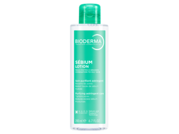 Zdjęcie przedstawia dermokosmetyk Bioderma Sebium lotion booster wzmacniający pielęgnację, płyn.