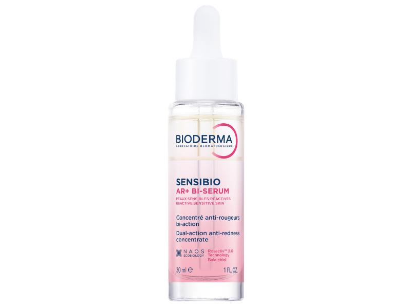 Zdjęcie przedstawia dermokosmetyk Bioderma Sensibio AR+ Bi-Serum.