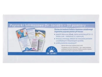 Zdjęcie produktu Dr Jacobs papierki lakmusowe, paski testowe